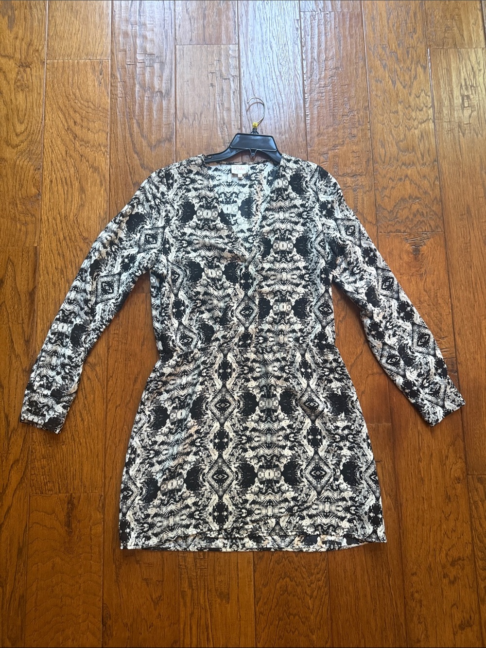 Parker Long-Sleeve Wrap Dress